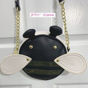 NWOT Betsey Johnson Bumble Bee Crossbody